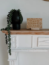 Load image into Gallery viewer, Wooden Mom Sign with Boho Floral Pattern
