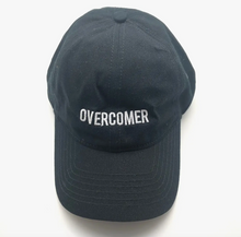 Load image into Gallery viewer, "Overcomer" Baseball Hat- Black