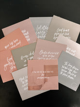 Load image into Gallery viewer, Encouragement for Postpartum Card Set
