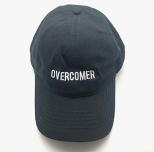 Load image into Gallery viewer, &quot;Overcomer&quot; Baseball Hat- Black
